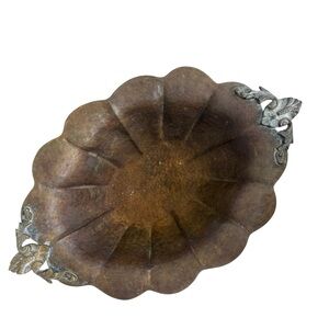 Antique Bronze Decorative Bowl from Witch’s Estate Sale ⭐️Great Story